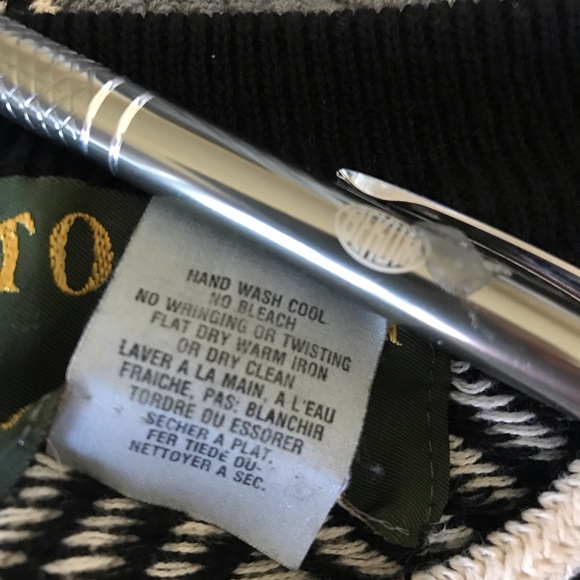 Vintage TOSANI Mens Sweater Coogi Style - Picture 16 of 17